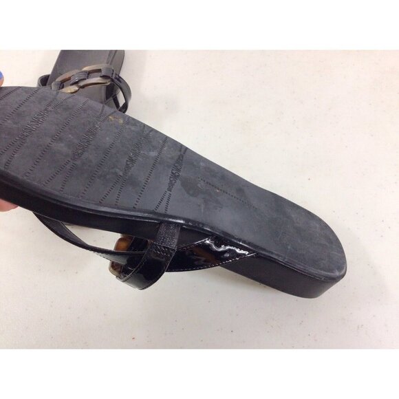 Stuart Weitzman Leather Sandals Flats Womens 7 - Picture 9 of 10